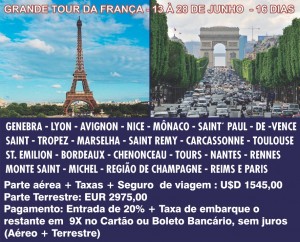 GRANDE TOUR DA FRANÇA