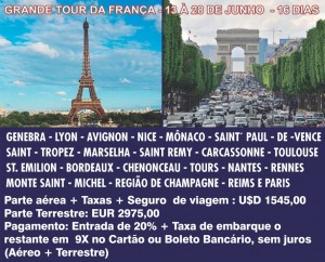 GRANDE TOUR DA FRANÇA