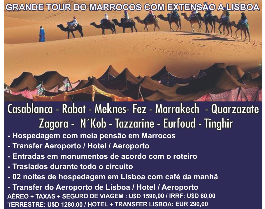 GRANDE TOUR DE MARROCOS